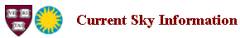 Harvard - Current Sky Information